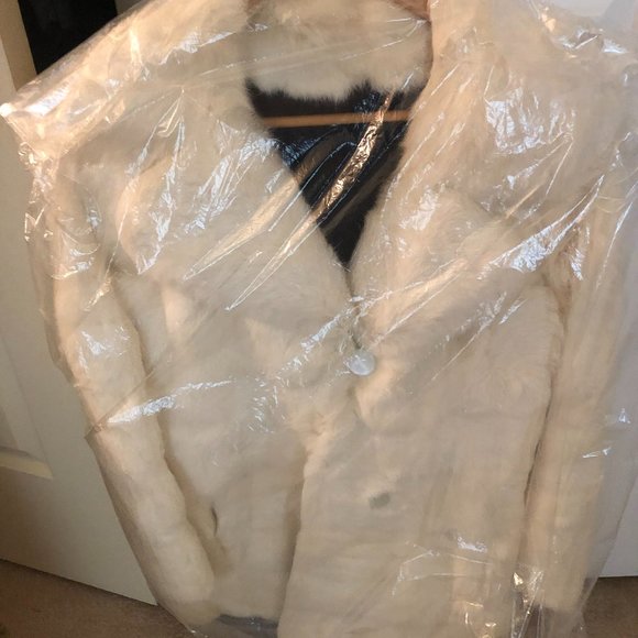 Rabbit Fur Coat - Picture 1 of 4